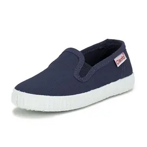 Double elastic baby girl sneakers Cienta Cangrejo Liso image-0