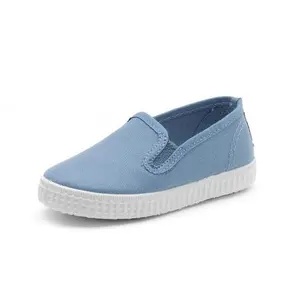 Girls' double-elastic sneakers Cienta Cangrejo Liso image-0