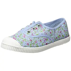 Flower elastic sneakers for kids Cienta Ingles Tintado image-1