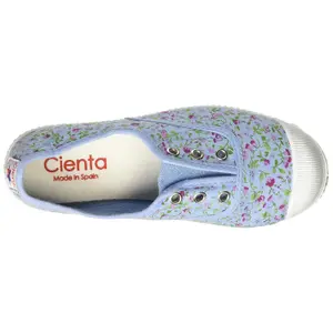 Flower elastic sneakers for kids Cienta Ingles Tintado image-4