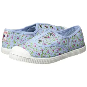 Flower elastic sneakers for kids Cienta Ingles Tintado image-6