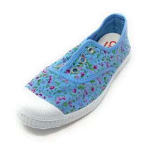 Zapatillas con elástico floral Cienta Ingles Tintado image-1