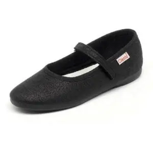Girls' velcro ballerinas Cienta Salon Traba Metalizad image-0