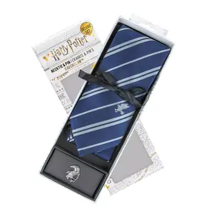Cravate avec pin's Cinereplicas Deluxe Serdaigle - Harry Potter image-2