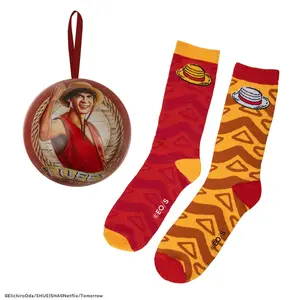 Décoration de noël capsule chaussettes Cinereplicas Holiday Luffy image-2