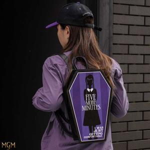 Rugzak Cinereplicas Wednesday Wednesday Coffin image-3