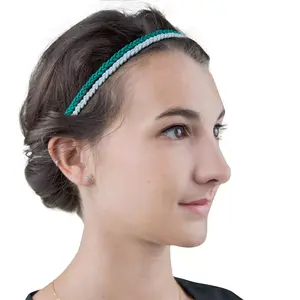 Diadema y cinta para el cabello con lazo mujer Cinereplicas Serpentard - Trendy (x2) image-1