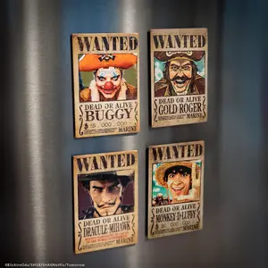 Magnet Cinereplicas Wanted - One Piece (x4) image-2