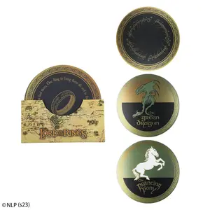 Podkładka pod szklankę Władca Pierścieni Cinereplicas (x4) image-0