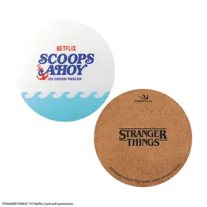 Onderzetter Cinereplicas Scoops Ahoy - Stranger Things (x4) image-1