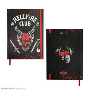 Hardcover notebook Cinereplicas Hellfire Club - Stranger Things image-1