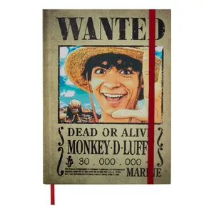 Taccuino Cinereplicas One Piece Wanted Posters image-0