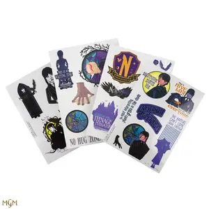 Tatouage enfant temporaires Cinereplicas Wednesday Addams - Wednesday image-0