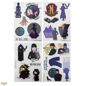Tatouage enfant temporaires Cinereplicas Wednesday Addams - Wednesday image-1
