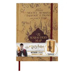 Notebook Cinereplicas Harry Potter Marauder's Map