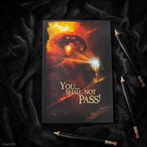 Notepad Cinereplicas You... Shall not pass! image-1