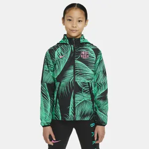 Kinder-Trainingsjacke FC Barcelone AWF LTE 2020/21 image-1