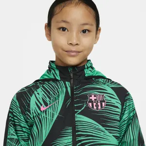 Kinder-Trainingsjacke FC Barcelone AWF LTE 2020/21 image-4