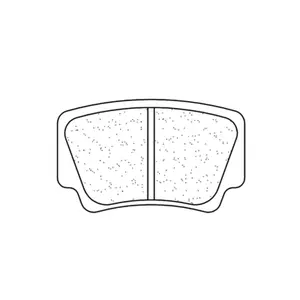 Pastilla de freno de metal sinterizado CL Brakes 1205ATV1 image-0