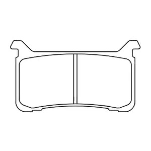 Τακάκια φρένου CL Brakes Street - 1252A3+ image-0