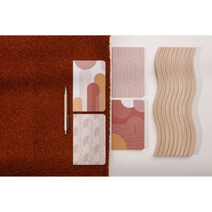 Sewn notebook 64 lined pages Clairefontaine Terracotta image-5