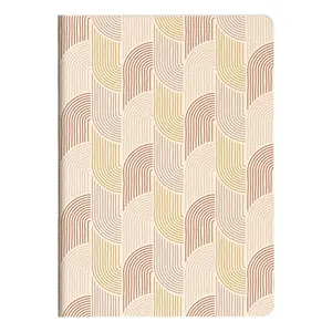 Geknoopt schrift A5 64 pagina's gelinieerd Clairefontaine Terracotta image-2