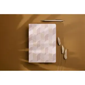Geknoopt schrift A5 64 pagina's gelinieerd Clairefontaine Terracotta image-3