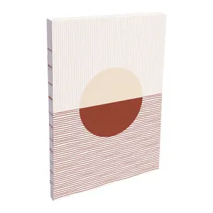 Quaderno brochure morbido A6 144 pagine rigate dorso grezzo Clairefontaine Terracotta image-2