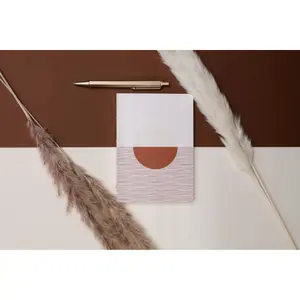 Quaderno brochure morbido A6 144 pagine rigate dorso grezzo Clairefontaine Terracotta image-4