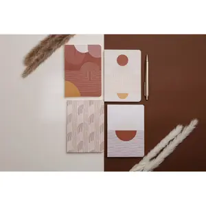 Quaderno brochure morbido A6 144 pagine rigate dorso grezzo Clairefontaine Terracotta image-5