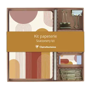 Zestaw papierniczy Clairefontaine Terracotta image-0