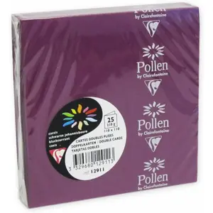 25 carte piegate Clairefontaine Pollen image-0