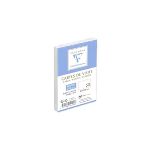 Vizitka bristol Clairefontaine (x50) image-1