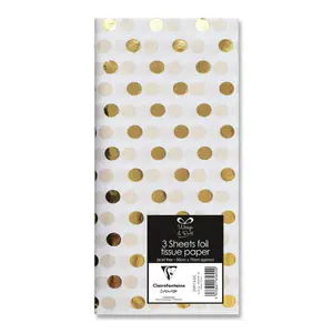 Papier de soie - sachet 3 feuilles Clairefontaine image-0