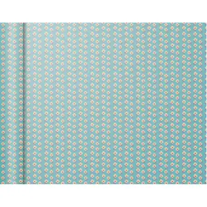 Papier cadeau fleurs sur fond Clairefontaine Tiny Rolls image-0