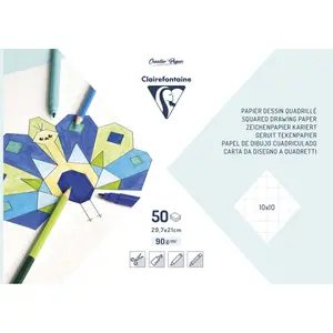 Notizblock mit 50 Blatt, a4 Querformat Clairefontaine image-0
