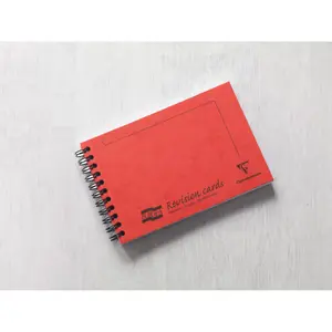 Bloc-notes reliure intégrale avec 50 feuilles ligné Clairefontaine Europa Revision Cards image-0