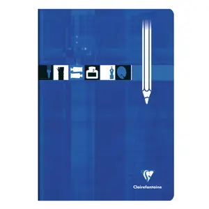 Tegnebog, piqué a4, 32 almindelige sider Clairefontaine image-0
