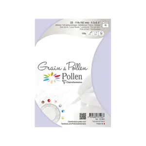 Enveloppe grain de Clairefontaine Pollen (x5) image-1