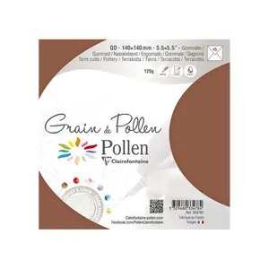 Enveloppe grain de Clairefontaine Pollen (x5) image-1