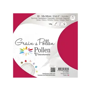 Enveloppe grain de Clairefontaine Pollen (x5) image-2