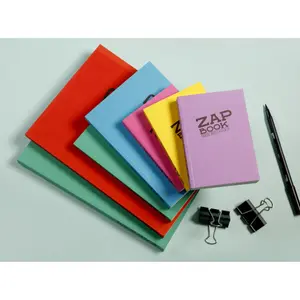 Geleimter Notizblock a5 160 Blatt Clairefontaine Zap Book image-1