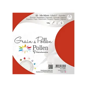 Enveloppe grain de Clairefontaine Pollen (x5) image-2