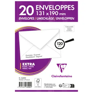 Konvolut med gummi Clairefontaine (x20) image-0