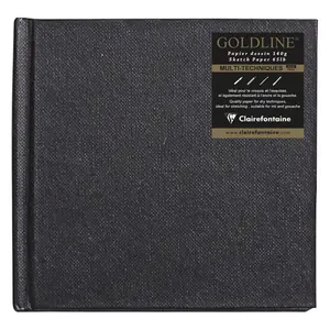 Cuaderno encolado 64 hojas Clairefontaine Goldline image-0