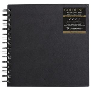 34238c-glued-notebook-64-sheets-clairefontaine-goldline-ri-white-20x20-cm