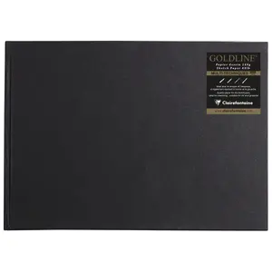 Geleimtes Notizbuch a4 64 Blatt Clairefontaine Goldline image-0