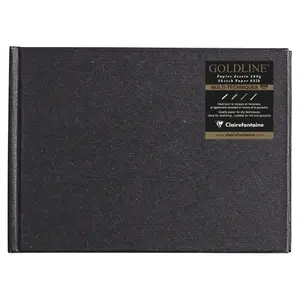 Cuaderno encolado a6 64 hojas Clairefontaine Goldline image-0