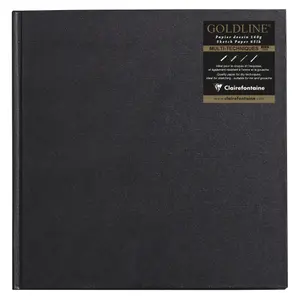 Carnet collé 64 feuilles Clairefontaine Goldline image-0