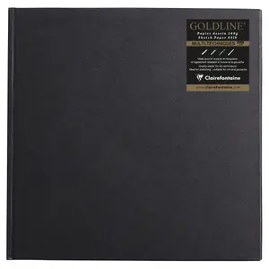 Carnet collé 64 feuilles Clairefontaine Goldline image-0